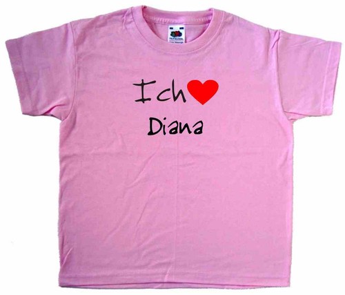 Ich liebe diana rosa kinder - ich,