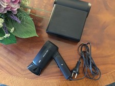Braun Reise Fön silencio 1250, Haartrockner, schwarz in Bo￼x mit Spiegel wie NEU