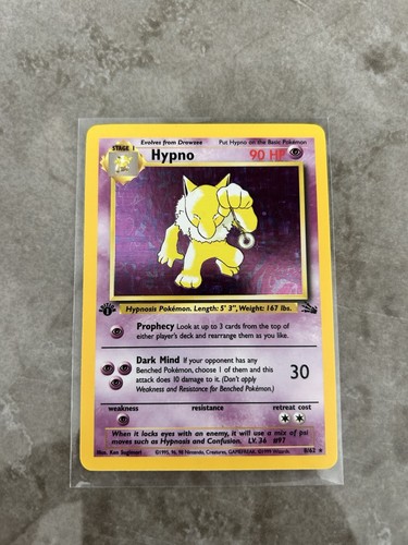 Hypno holo 1st edition - hypno,