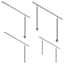 DOLLE Eingangsgeländer Edelstahl Handlauf Treppe Geländer Außen 150 cm V2A