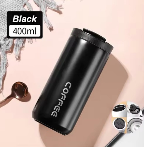 Coffee cup with - black, design