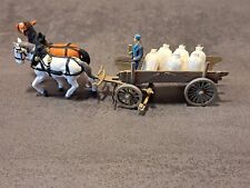 Preiser Alter Bauernwagen mit Mehlsäcken H0 Art.Nr. 470 Topzustand 