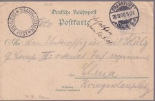 AuslandsPÄ /China,FP-Karte (Boxeraufstand AKS Shanghaikuan)  Ffm 28.12.00 gepr.