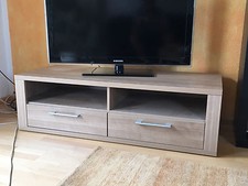 TV-Regal, Wohnzimmer-Tisch und Stehregal der Marke ArteM in der Farbe noche