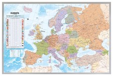 Politische Europakarte auf