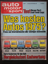 Auto motor sport heft - motor, 1
