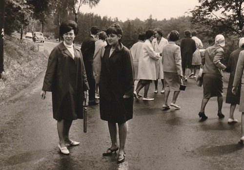 Vintage foto schöne frauen - frauen, im
