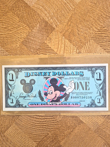 Unc 1990 disney dollar - unc, 1