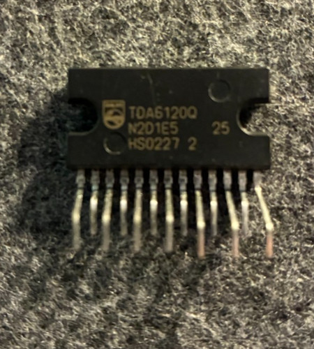 Tda6120q philips video output - tda6120q,