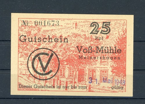 Meinerzhagen pfennig - 25,