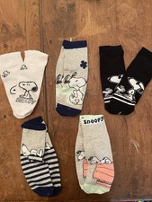 5 Paar Peanuts Snoopy Sneaker