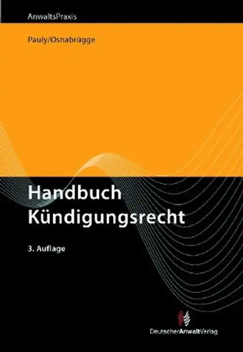 Handbuch kündigungsrecht - handbuch,