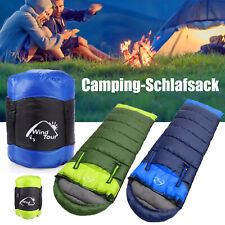Camping Schlafsack Mumien Schlafsack Outdoor Winter Daunenschlafsack Feldbett DE