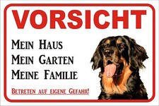 Schild S0379 Vorsicht Hovawart