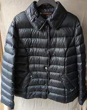 ESCADA Sport Damen Jacke Schwarz Polyamid Federn Daune Gr.46 Neu Ohne Etikett