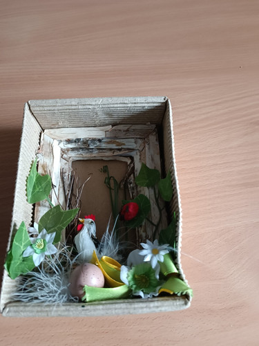 Oster deko huhn mit - huhn,