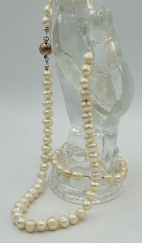 Süßwasserperlen kette mit - kette,