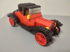 Lego 390 Auto Oldtimer rot Cadillac 100% KOMPLETT TOP ZUSTAND