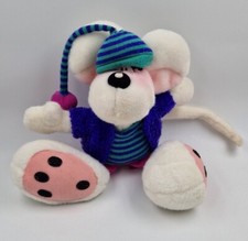 Diddl mit Mütze und Kleidung Stofftier Kuscheltier Plüschtier ca. 33cm 