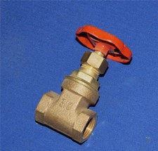 Muffenschieber 3/8" Messing