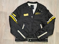 Jacke SMOG Martin's Hot Rod Shop - Retro Style, Custom Design, Schwarz Gelb