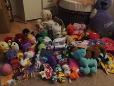 Mega Paket für Kinder Spielzeug Kuscheltiere Plüsch Rar Konvolut Milka