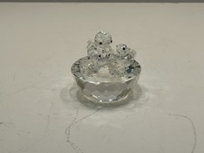 Swarovski Figur Kristall 013842 Vogelnest 5,5 cm  Ø. Top Zustand