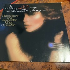 Alfred Hause und sein grosses Tango-Orchester – Die 20 schönsten Tangos, LP