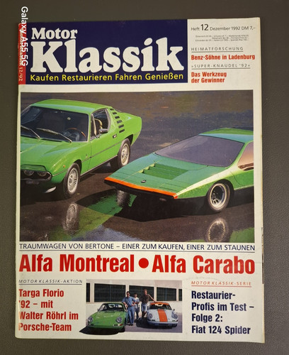 Motor klassik 1992 alfa - klassik, 12/1992,