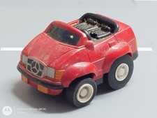 DIL China 1988 Penny Racer Mini Aufziehauto / Pullback Car Mercedes-Benz SL rot