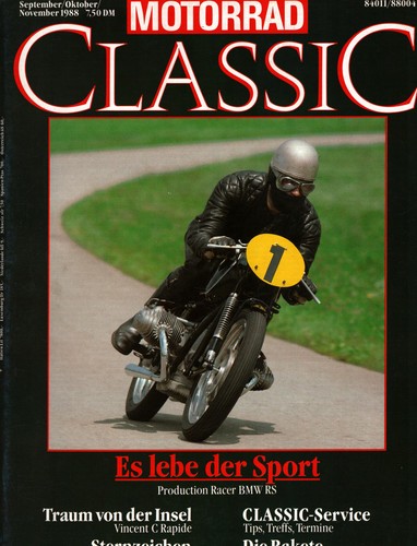 Zeitschrift motorrad classic - zeitschrift,