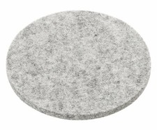 Filz Untersetzer Ø 15 cm hell