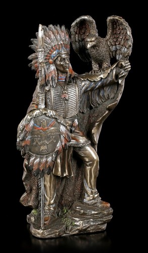 Indianer figur dekofigur - indianer,