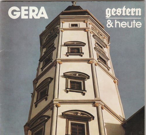 Ddr prospekt gera von 1987 - gera,