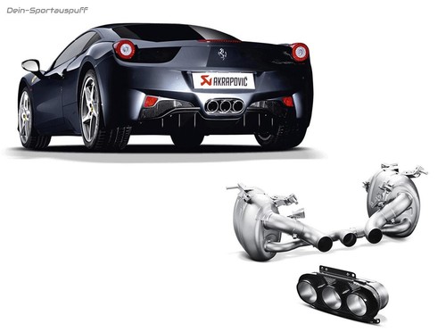 Akrapovic titan mittig - akrapovic,