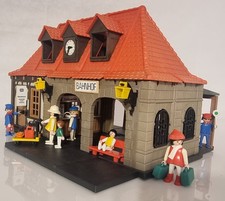 Playmobil Eisenbahn Bahnhof