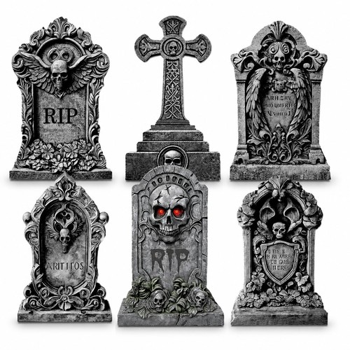 Halloween deko grabsteine - halloween,