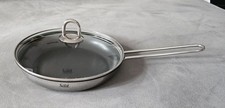 0551) Silit  Edelstahl  Pfanne  mit   Deckel  Beschichtet  Ø  25cm  Höhe ca. 5 c