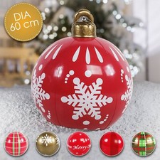 Aufblasbare Weihnachtskugel Ø60 cm Christbaumkugel Outdoor Party Weihnachtsdeko