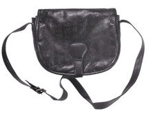 Funbag Tasche Leder schwarz
