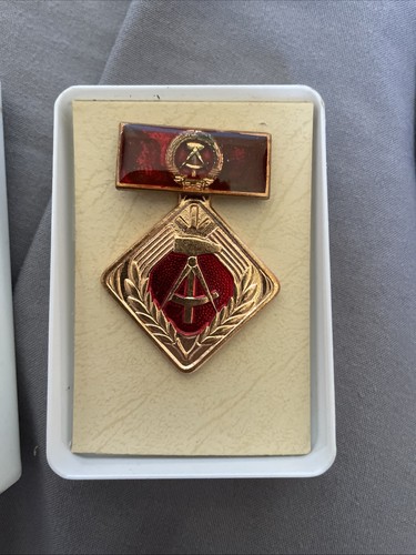 Ddr medaille orden - orden, "aktivist