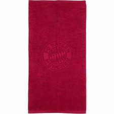 FC Bayern München Handtuch Bordeaux Duschtuch Badetuch 50x100 FCB Fanartikel