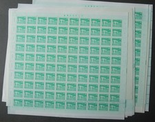 DDR 1980 Bogen 100 Stück Mi