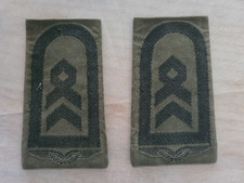 Bundeswehr Schulterklappen (Schlaufen) - "Oberfeldwebel Luftwaffe" - gebraucht  