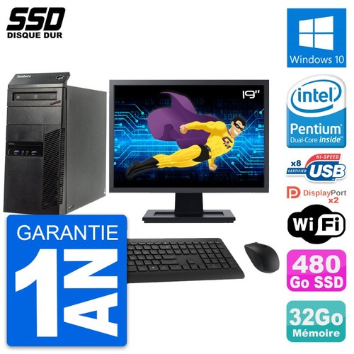 Tour lenovo m83 bildschirm - pc,