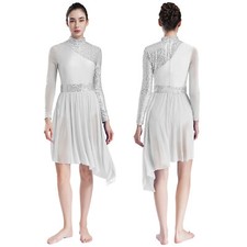 Damen Pailletten Lyrisch