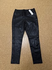 Neue Damen Leder Imitat