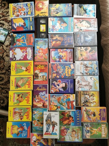 Vhs kassetten sammlung - vhs,