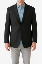 Brioni Sakko Herren Original  Gr. 54 Dunkelgrün / Schwarz