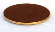 PLATTENTELLER "gold" für